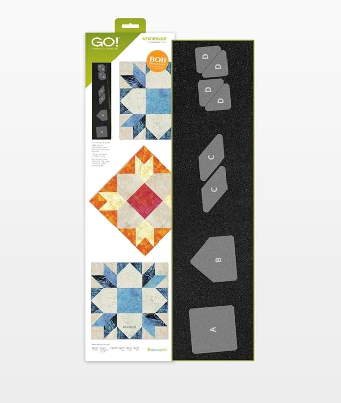 GO! WEATHERVANE BOB

GO! WEATHERVANE BOB
GO! Ruler
GO! Cutter

A
B
C
D
D

GO! Ruler
GO! Cutter

GO! Ruler
GO! Cutter

GO! Ruler
GO! Cutter