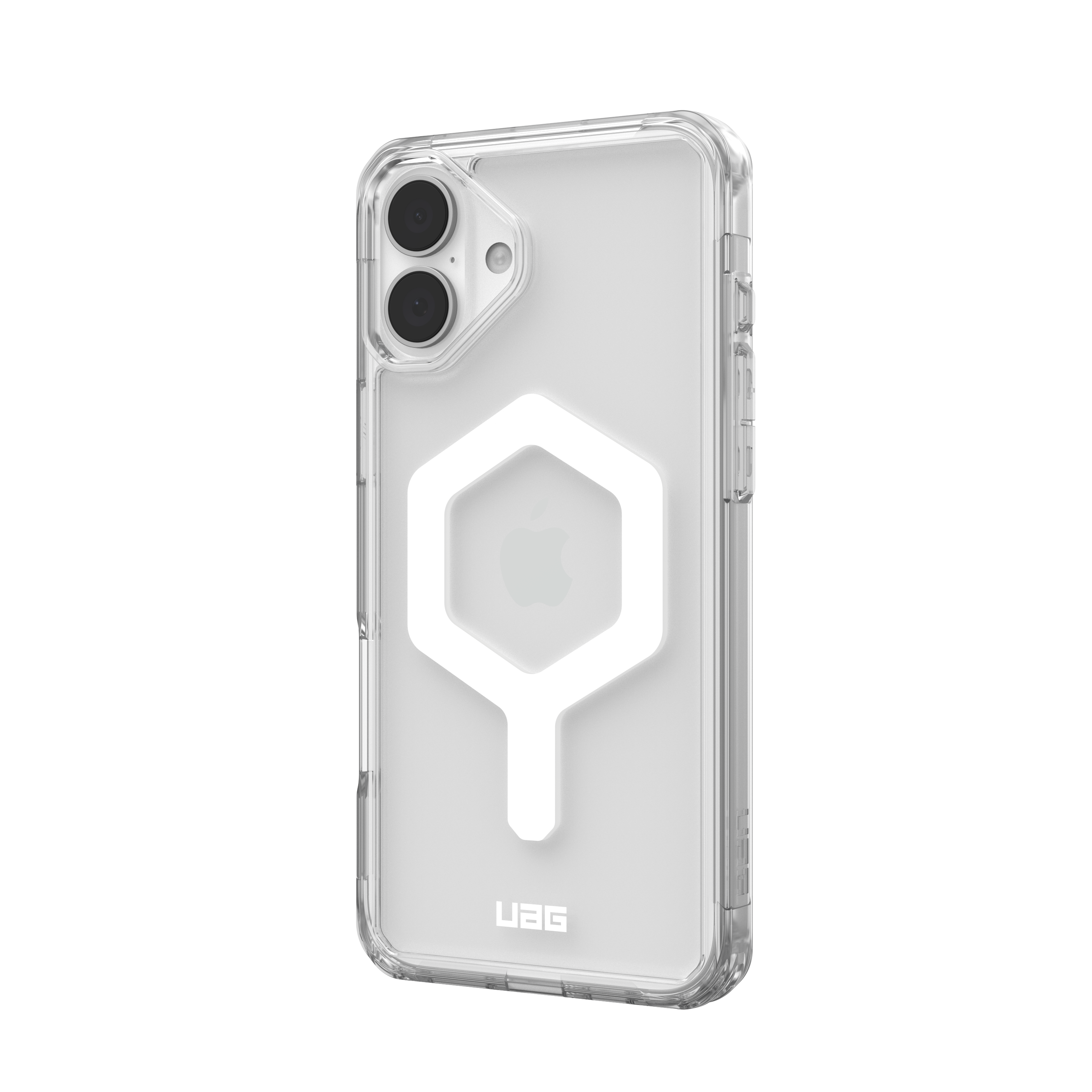 Alt View 1. UAG - Plyo Series Case with Magsafe for Apple iPhone 16 Plus - Ice/White.