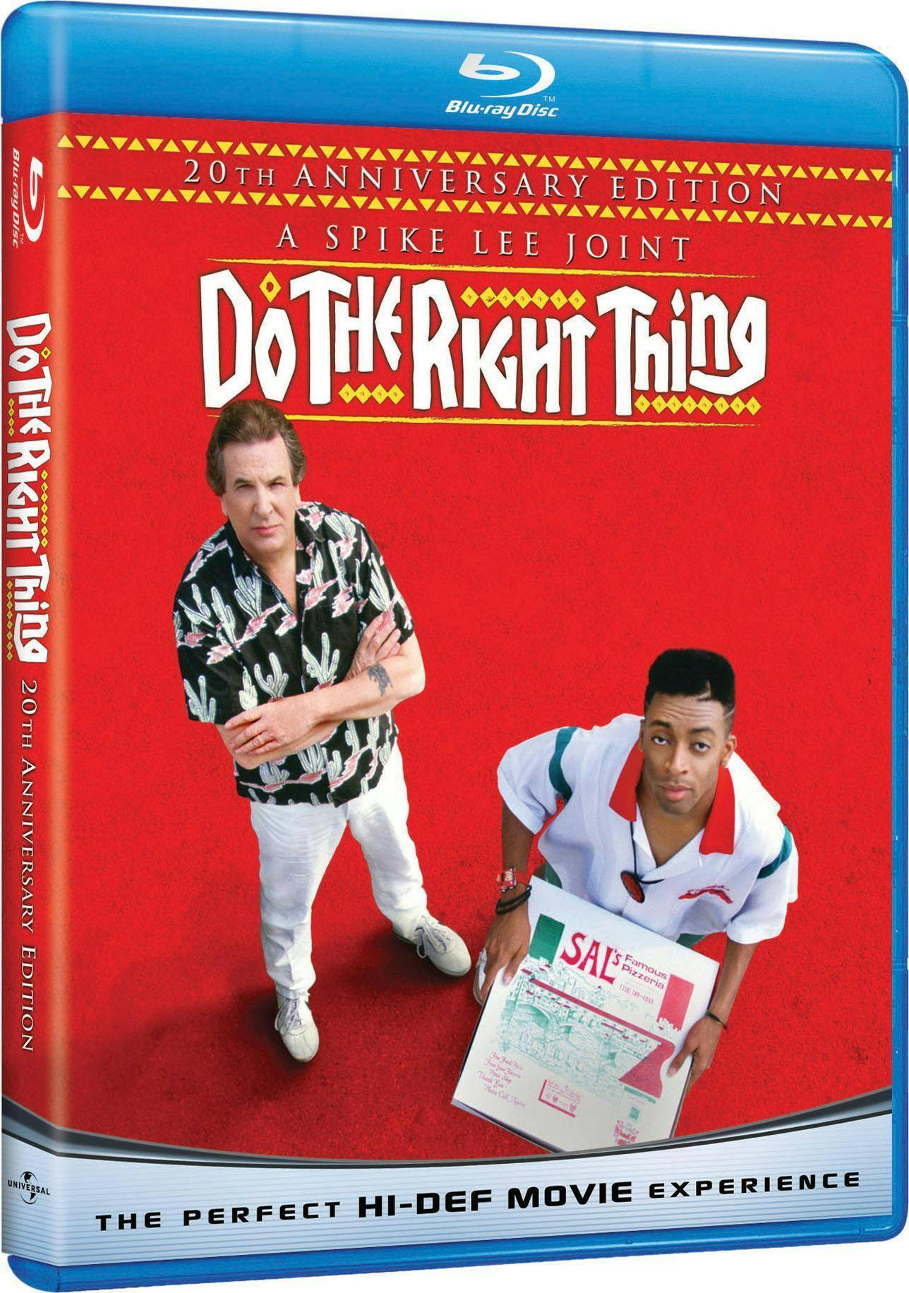 Angle. Do the Right Thing (20th Anniversary Edition) [Blu-ray].