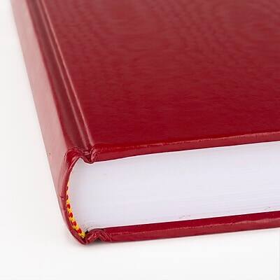 Alt View 4. AT-A-GLANCE - AT-A-GLANCE 2026 Hardcover Diary, 7.5" x 9.5", Ruled, Red - Red.