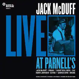 Jack McDuff - Live at Parnell's - COMPACT DISCS