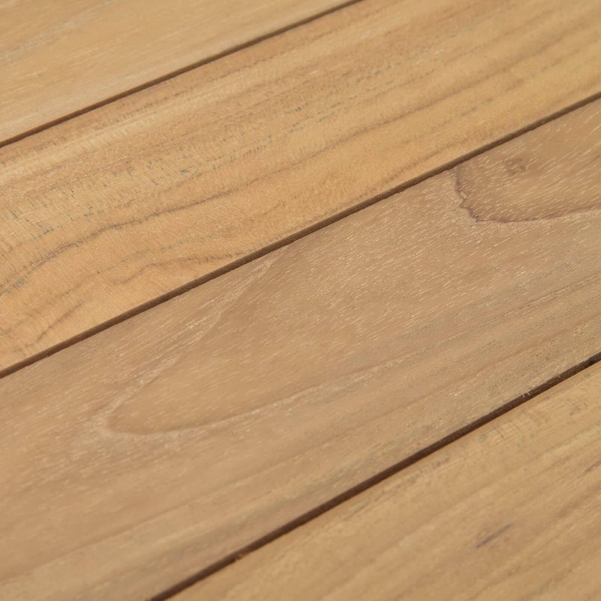 Alt View 1. Modway - Marina Outdoor Patio Teak Rectangle Coffee Table by Modway - Natural.