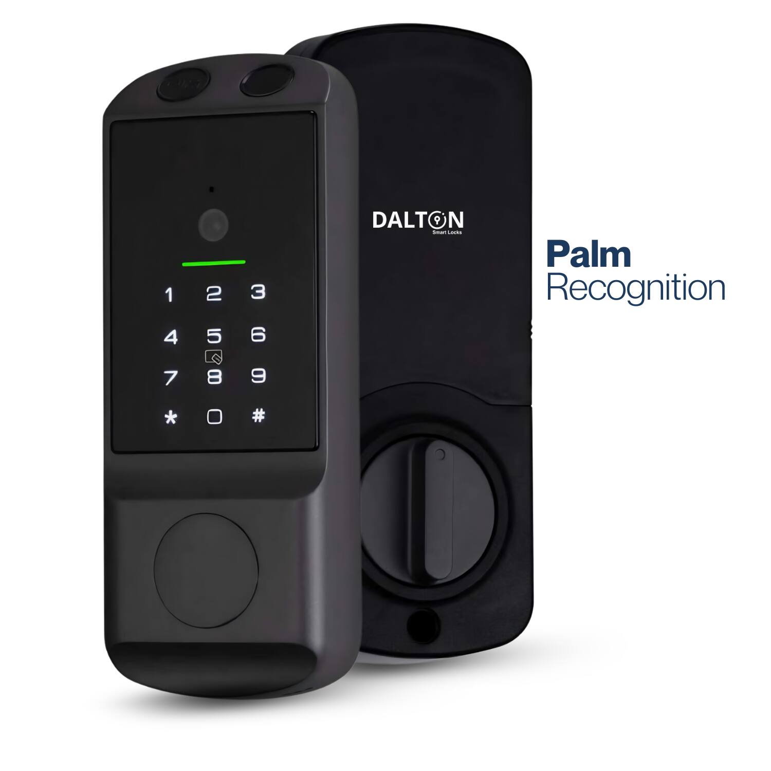1 2 3  
4 5 6  
7 8 9  
* 0 #  

DALTON Seat Locks  
Palm Recognition