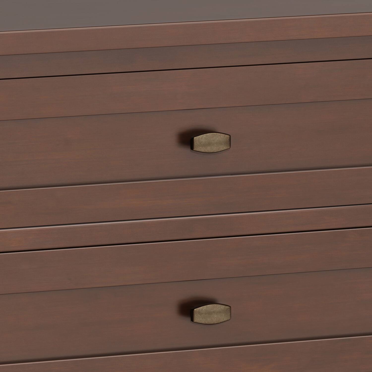 Alt View 8. Simpli Home - Warm Shaker Solid Wood 24 inch Wide Transitional Nightstand in Russet Brown - Russet Brown.
