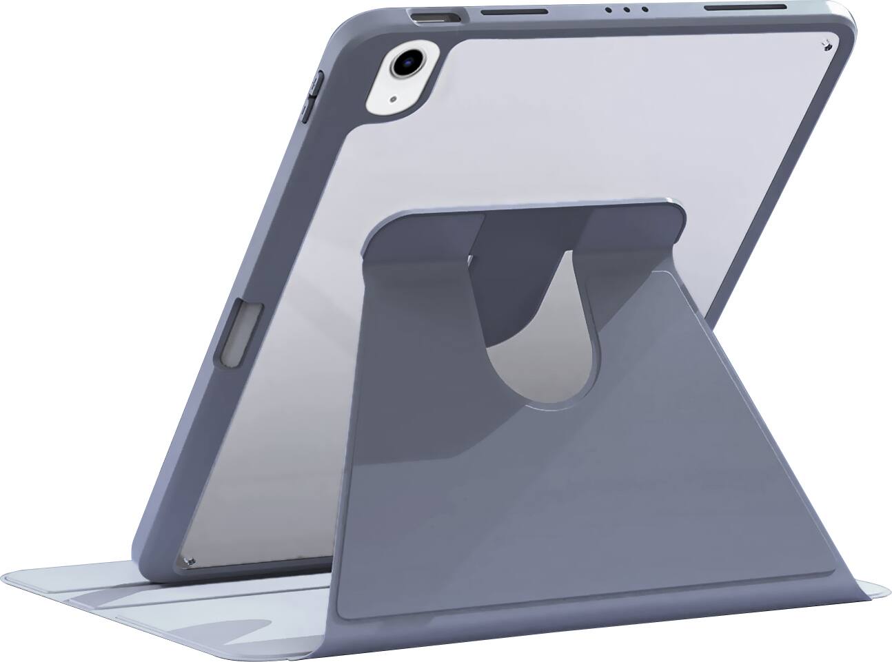 Alt View 11. SaharaCase - Venture Series Rotating Folio Case for Apple iPad 11'' (A16) and iPad 10.9'' (10th Gen) - Shadow Purple Gray.