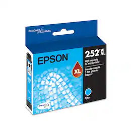 Epson - 252XL High-Yield Ink Cartridge - Cyan