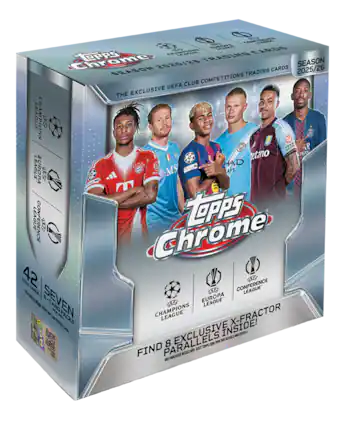 2025 2026 Topps Chrome UCC Mega Box - Best Buy 2025 2026 Topps Chrome UCC Mega Box - Best Buy