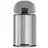Alt View 15. iTouchless - SoftStep 13.2-Gal. Half-Round Trash Can - Silver.
