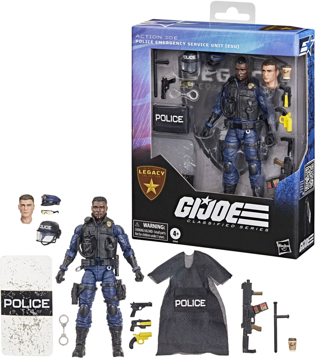 G.I. Joe - Classified Series: Legacy Collection - Action Joe Police Emergency Service Unit (ESU) - COLLECTIBLES
