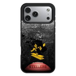 Keyscaper - NFL - Pittsburgh Steelers Bump Case with 8.2ft Drop Protection - 15 - Multicolor