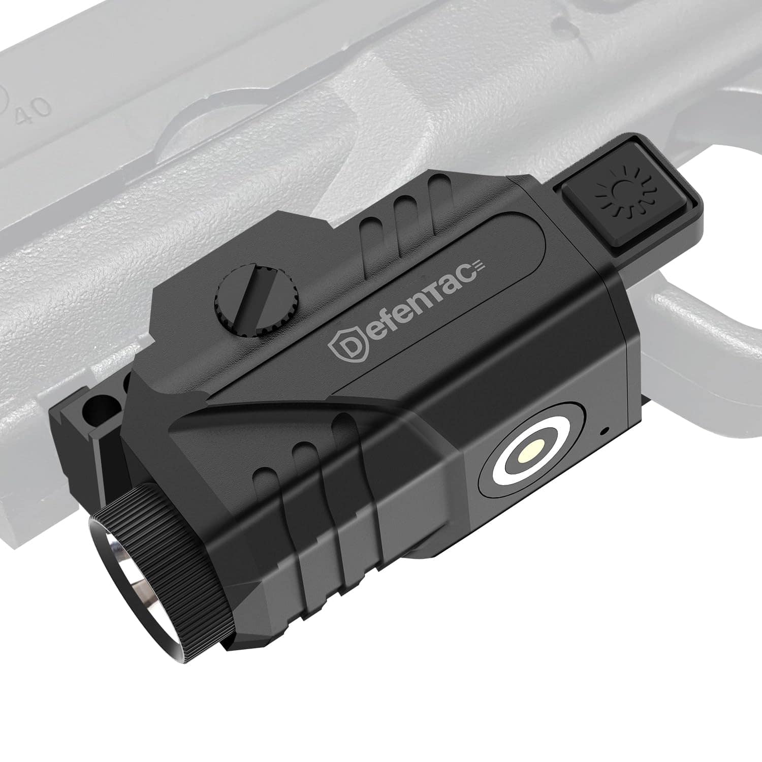 DORLUKFU - Pistol Light with Strobe Function for Guns, 600 Lumens Tactical Flashlight for Handguns, High Performance Weapon Light, price history on PriceWatchPro