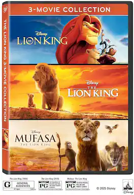 Lion King: 3-Movie Collection - DVD