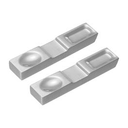 Unique Bargains - 2pcs Stainless Steel Chopstick Rest 4.13x0.78x0.51 Inch Tableware Tool for Spoon Fork Teaspoon Dining - Silver