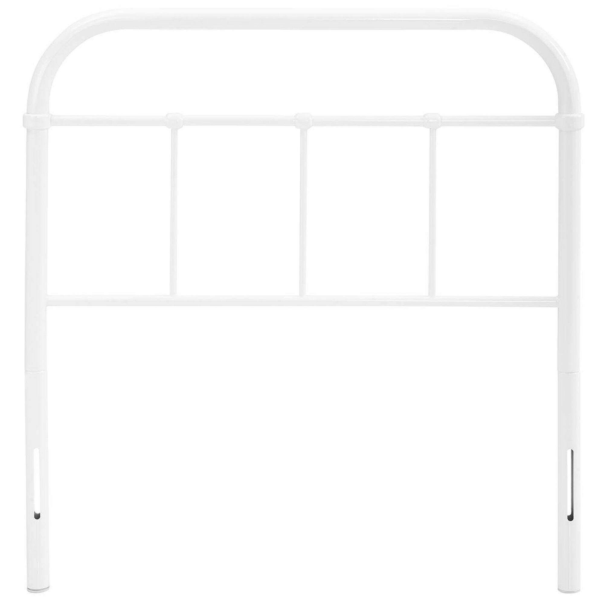 Alt View 2. Modway - Serena Steel Headboard by Modway - White.