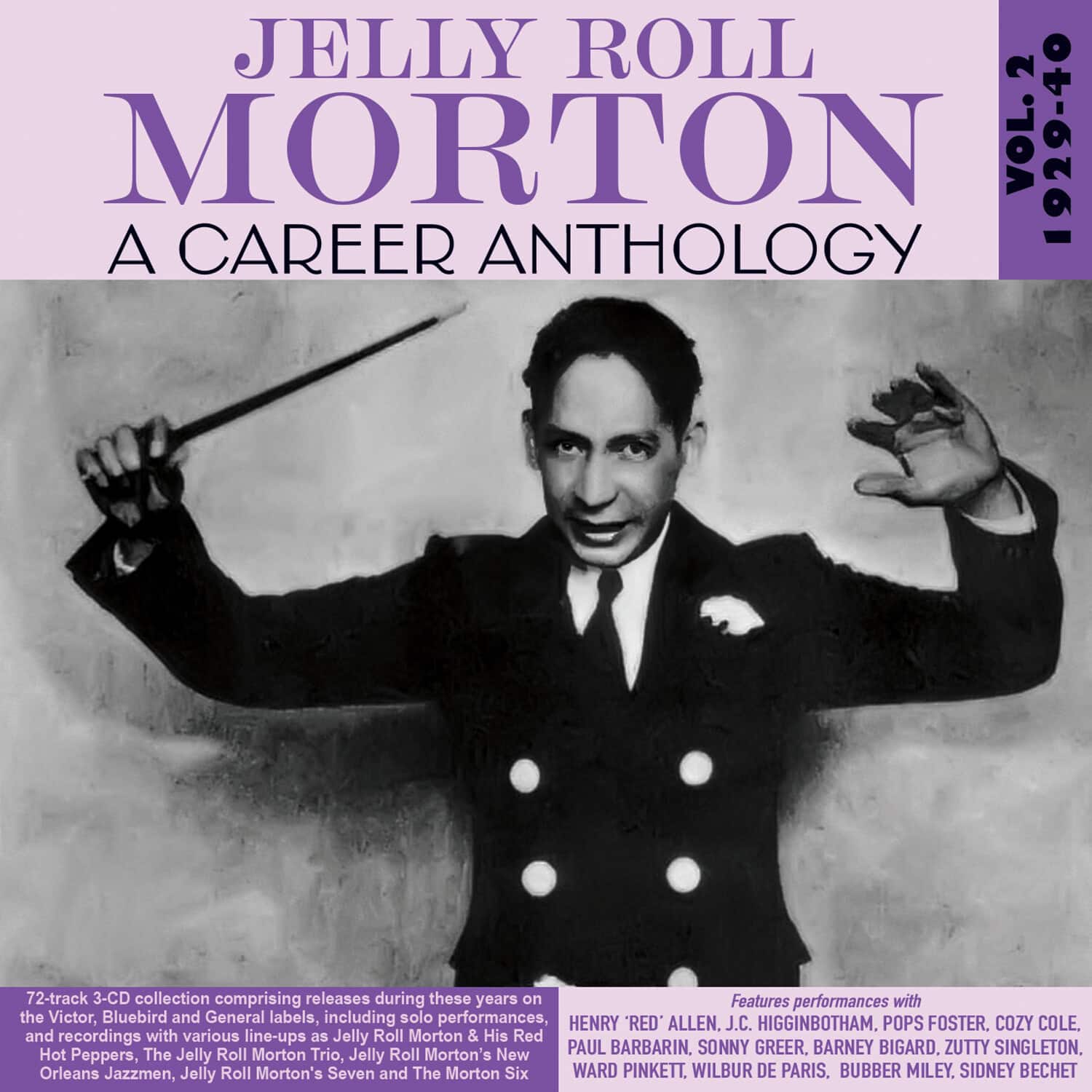 Jelly Roll Morton - A Career Anthology Vol. 2 1929-40  - COMPACT DISCS