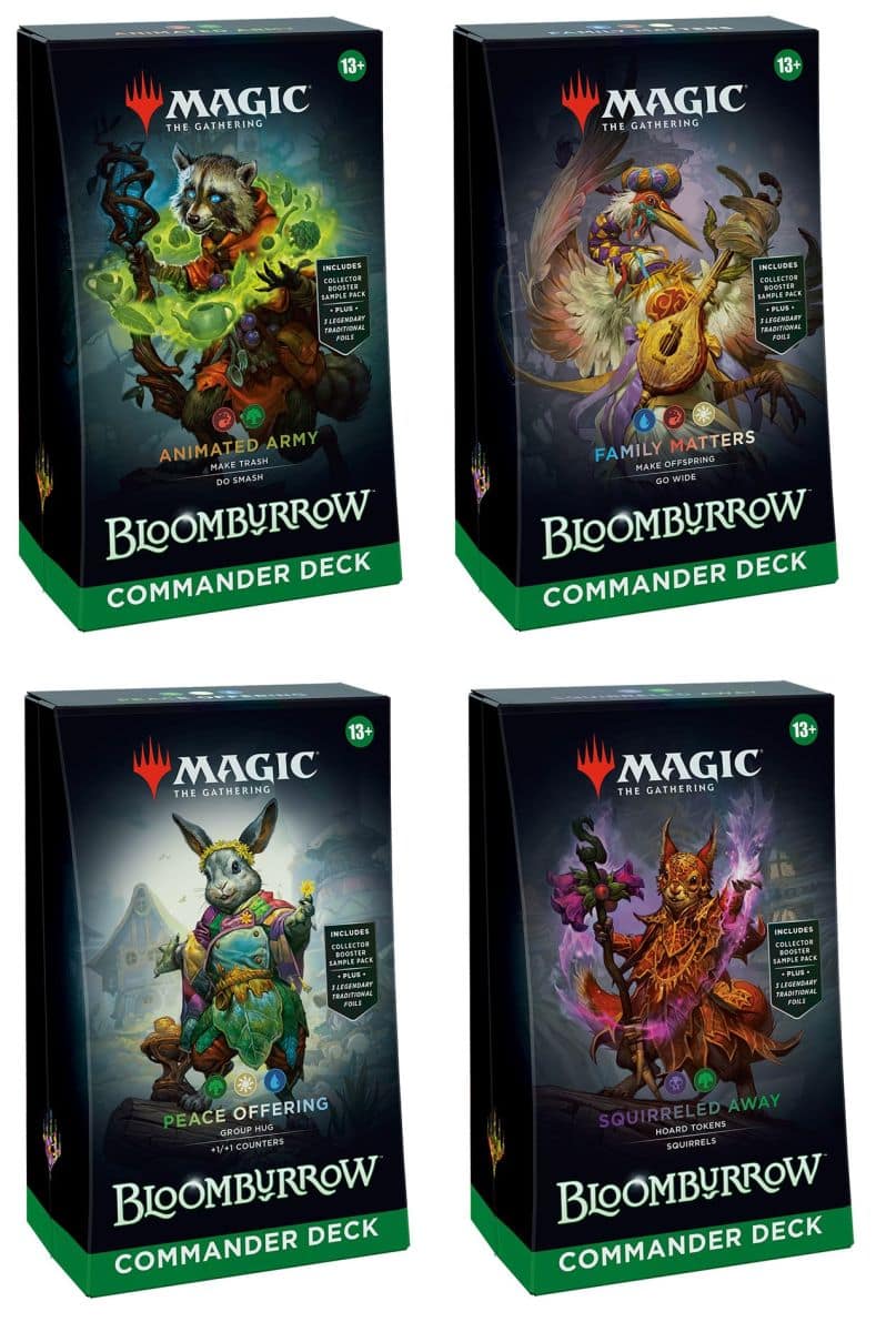 Wizards of The Coast Magic: The Gathering Bloomburrow Commander