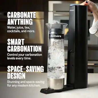 The Fritaire Fizze Soda Maker Black