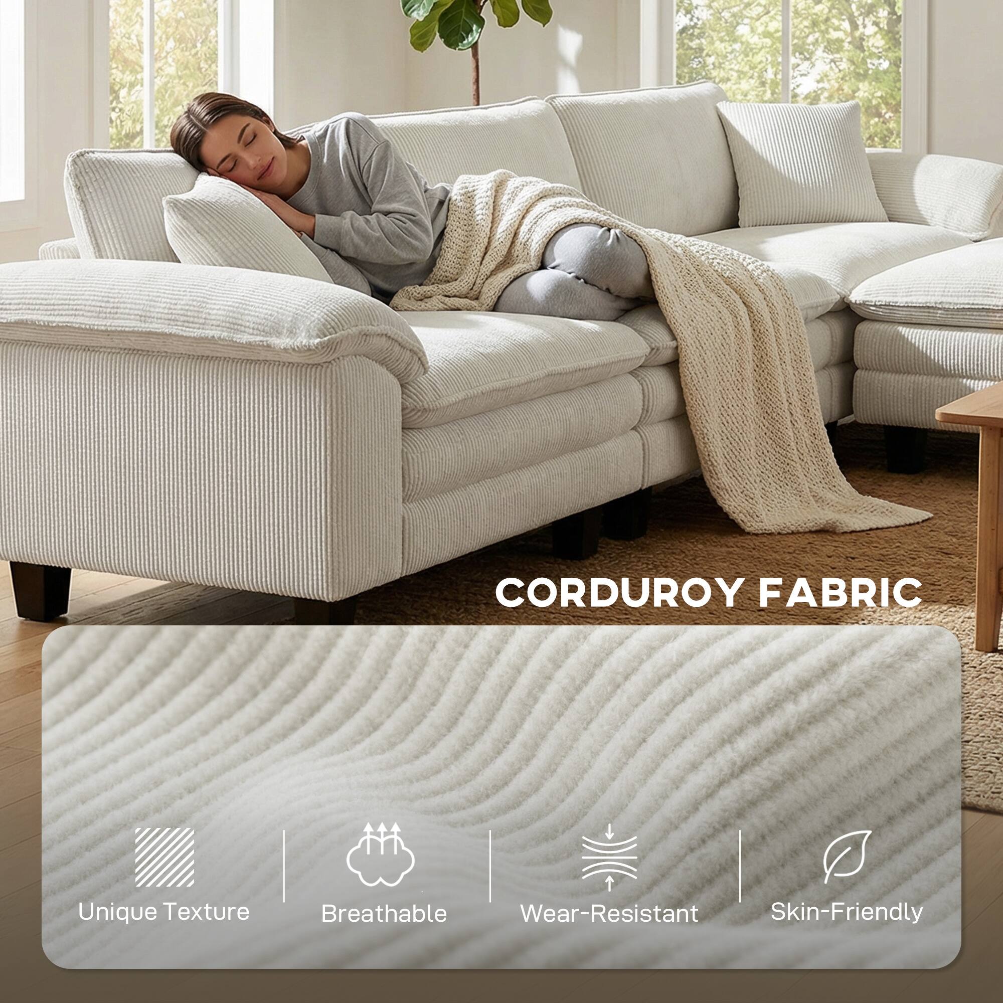 CORDUROY FABRIC

Unique Texture  
Breathable  
Wear-Resistant  
Skin-Friendly