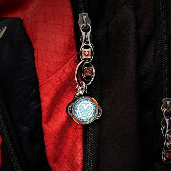 Alt View 10. SalesOne LLC - Marvel Black Panther Wakanda Forever Ironheart Badge Keychain - Red.