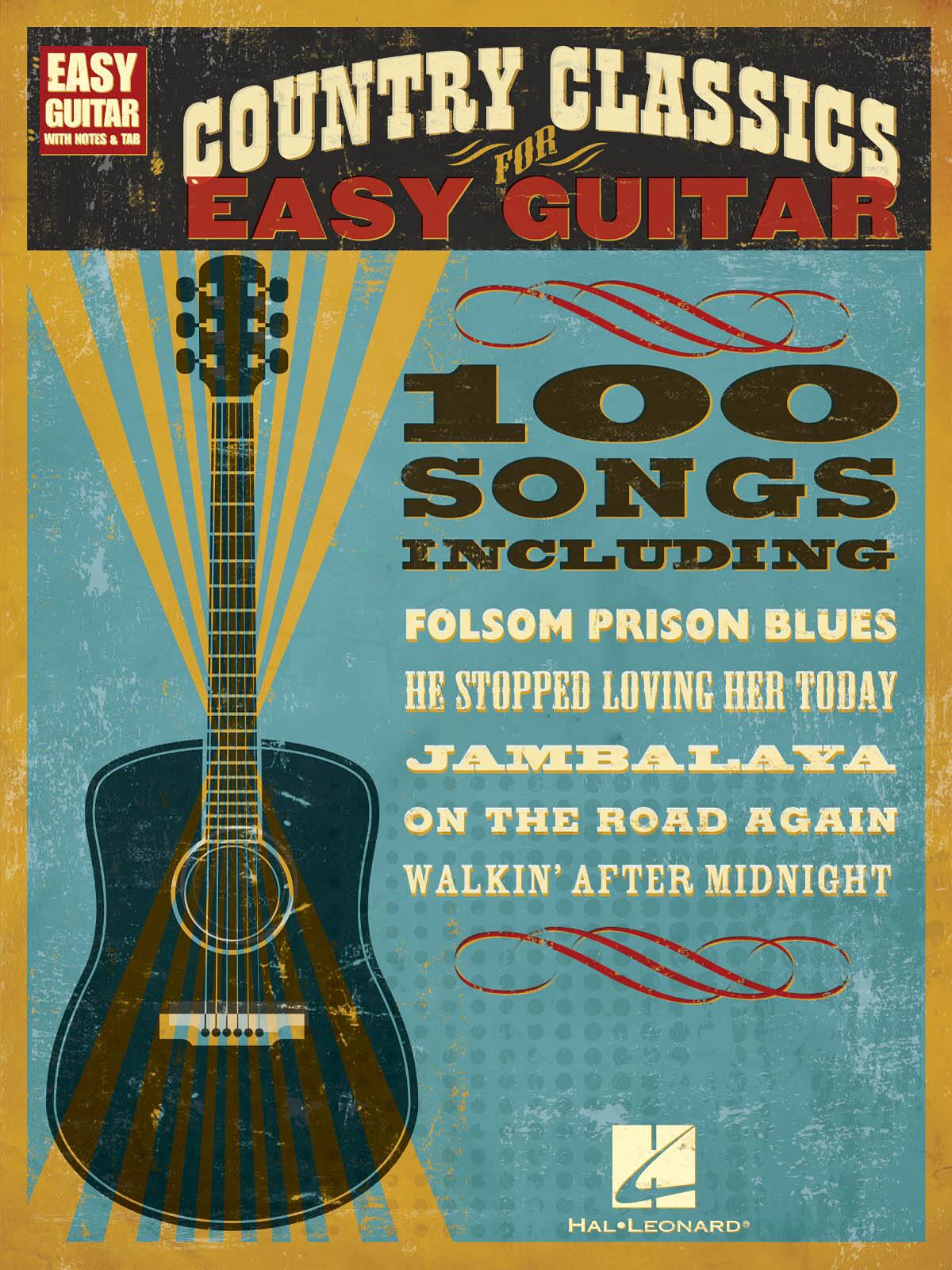 Hal Leonard - Country Classics Easy Guitar Book – Guitar Tabs Songbook with 100 Country Songs price history on PriceWatchPro