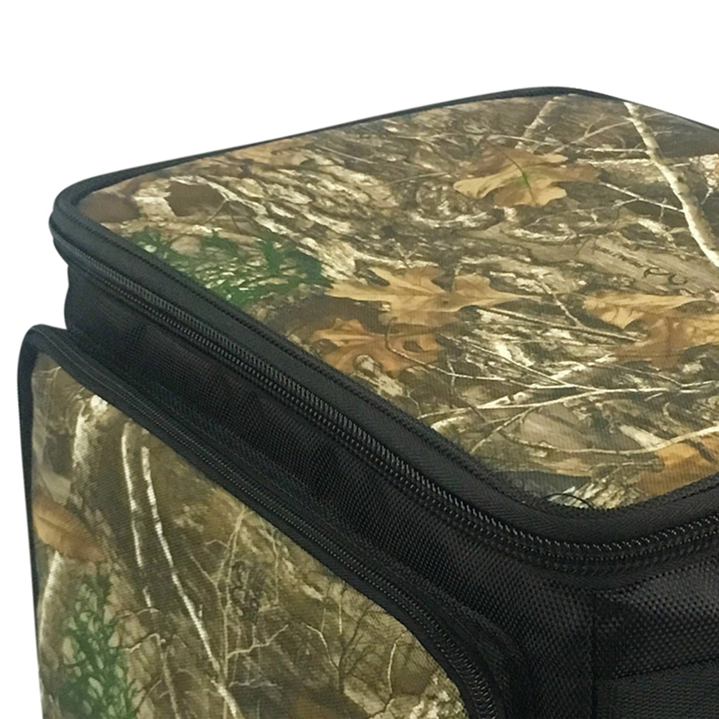 Alt View 1. Brentwood - Brentwood Kool Zone 30 Can Insulated Cooer Bag with Hard Liner in Realtree Edge Camo - Realtree Edge Camo.