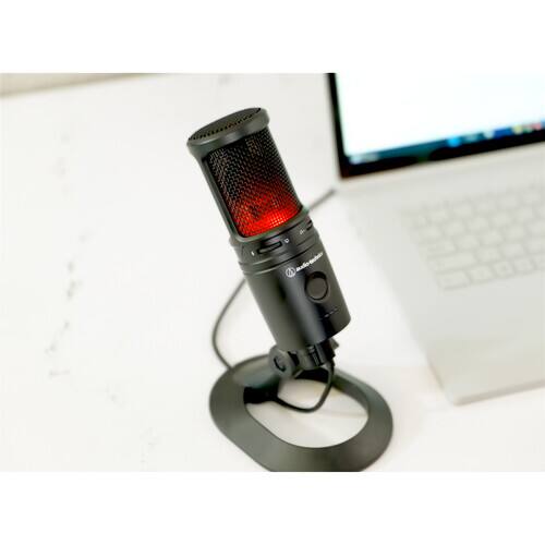 Alt View 5. Audio-Technica - Audio-Technica AT2020USB-XP Cardioid Condenser USB Microphone,Boom Arm Mic Stand.