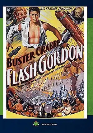 Front. Flash Gordon Space Soldiers Chapter 3 - DVD.