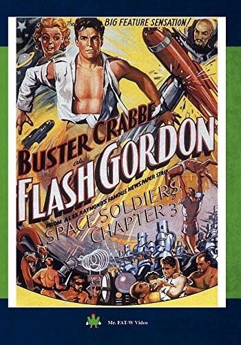 Front. Flash Gordon Space Soldiers Chapter 3   - DVD.
