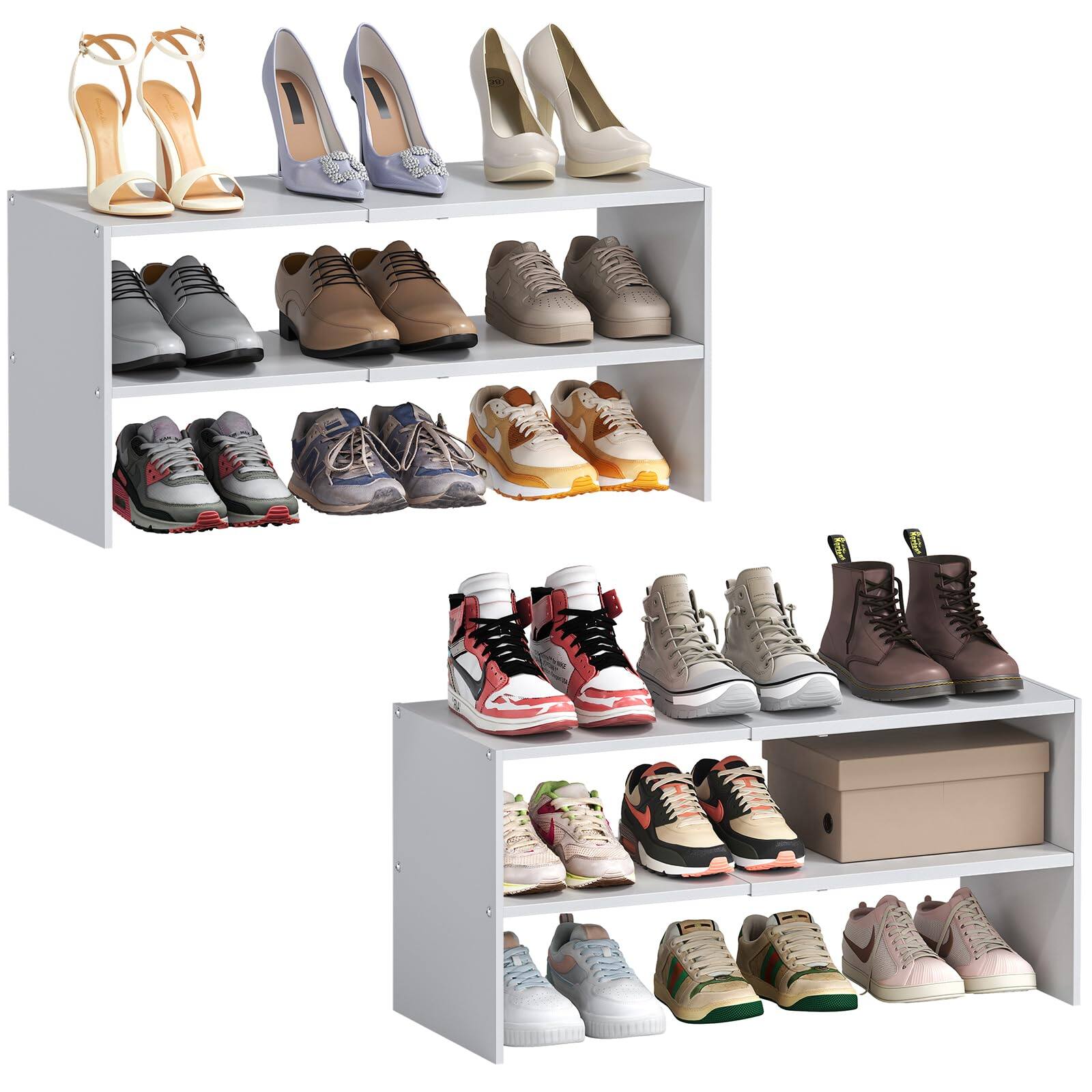 White 2 PACK(2-Tier）