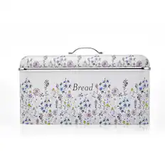 Front. Laura Ashley - Bread Bin - Wild Meadow.