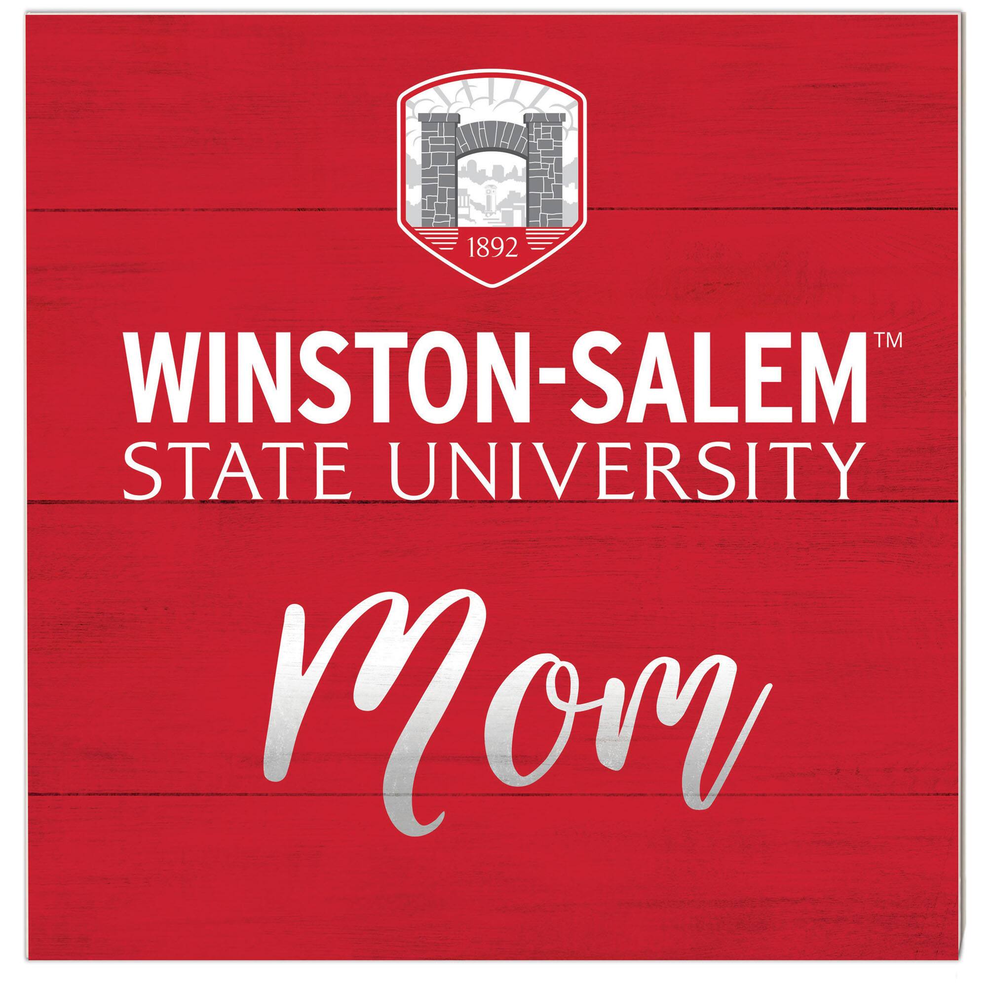 Winston-Salem State Rams 10'' x 10'' Mom Plaque