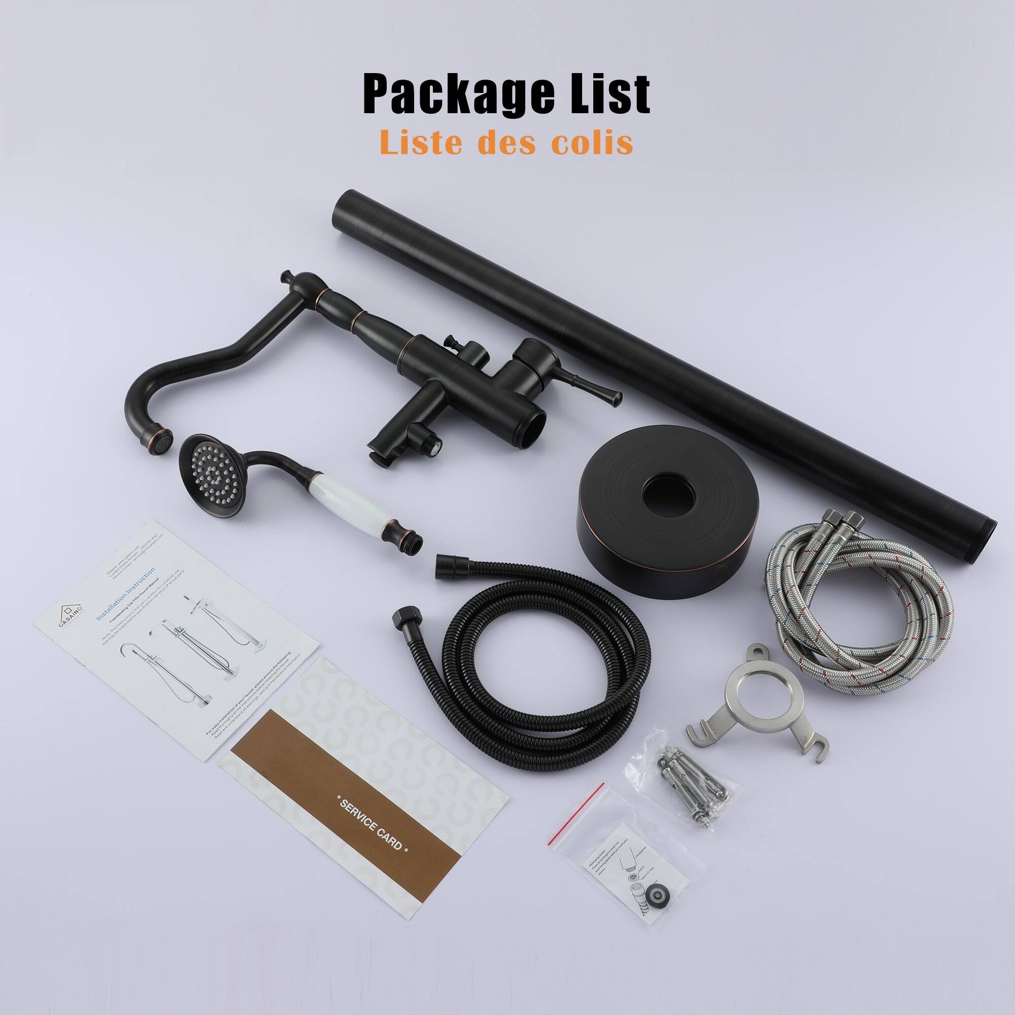 Package List Liste des colis SERVICE CARD