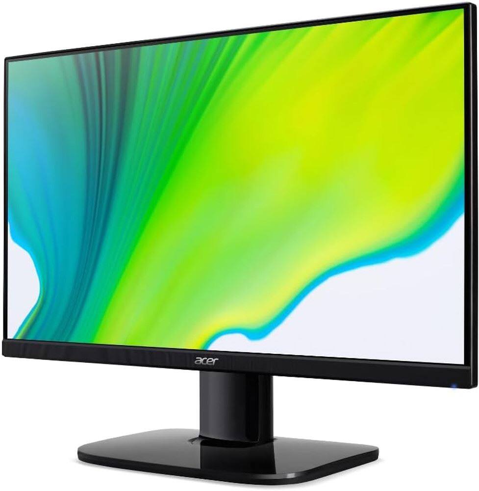 Left. Acer - Acer KB242Y 23.8" IPS Monitor Full HD 1920x1080 100Hz 1ms VRB HDMI VGA - Black.