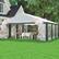 Alt View 8. Outsunny - 20' x 20' Heavy Duty Party Tent & Carport with Removable Sidewalls and Double Doors, Large Canopy Tent - White and Gray.