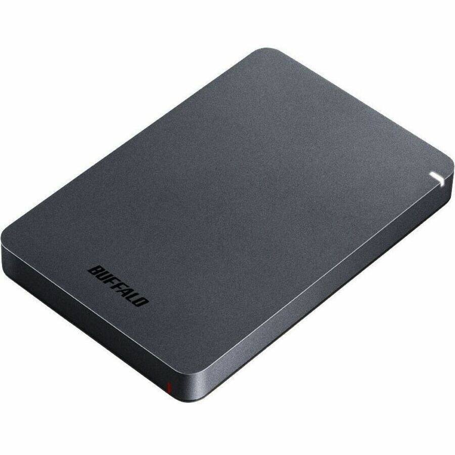 Left. Buffalo Technology - BUFFALO 1TB MiniStation HD-PGF Portable Hard Drive USB 3.2 Gen 1, Micro B Model HD-PGF1.0U3B - Unknown.