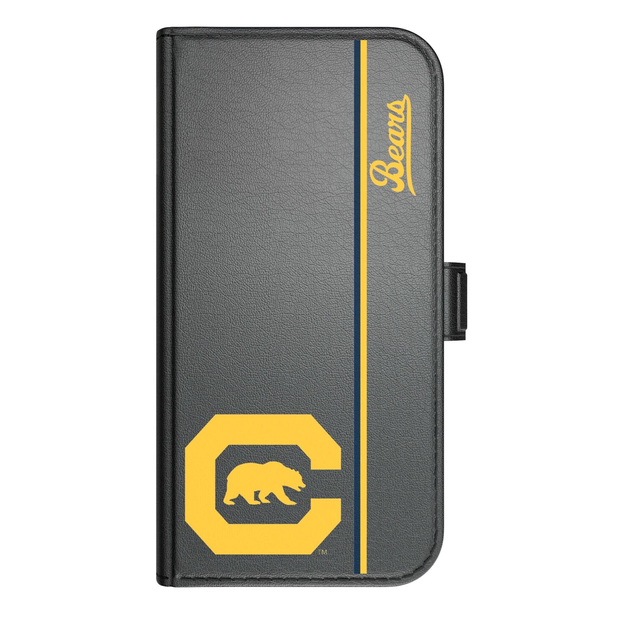Alt View 2. Keyscaper - Cal Bears iPhone Folio 2.0 Case - 17 Pro Max - Black.