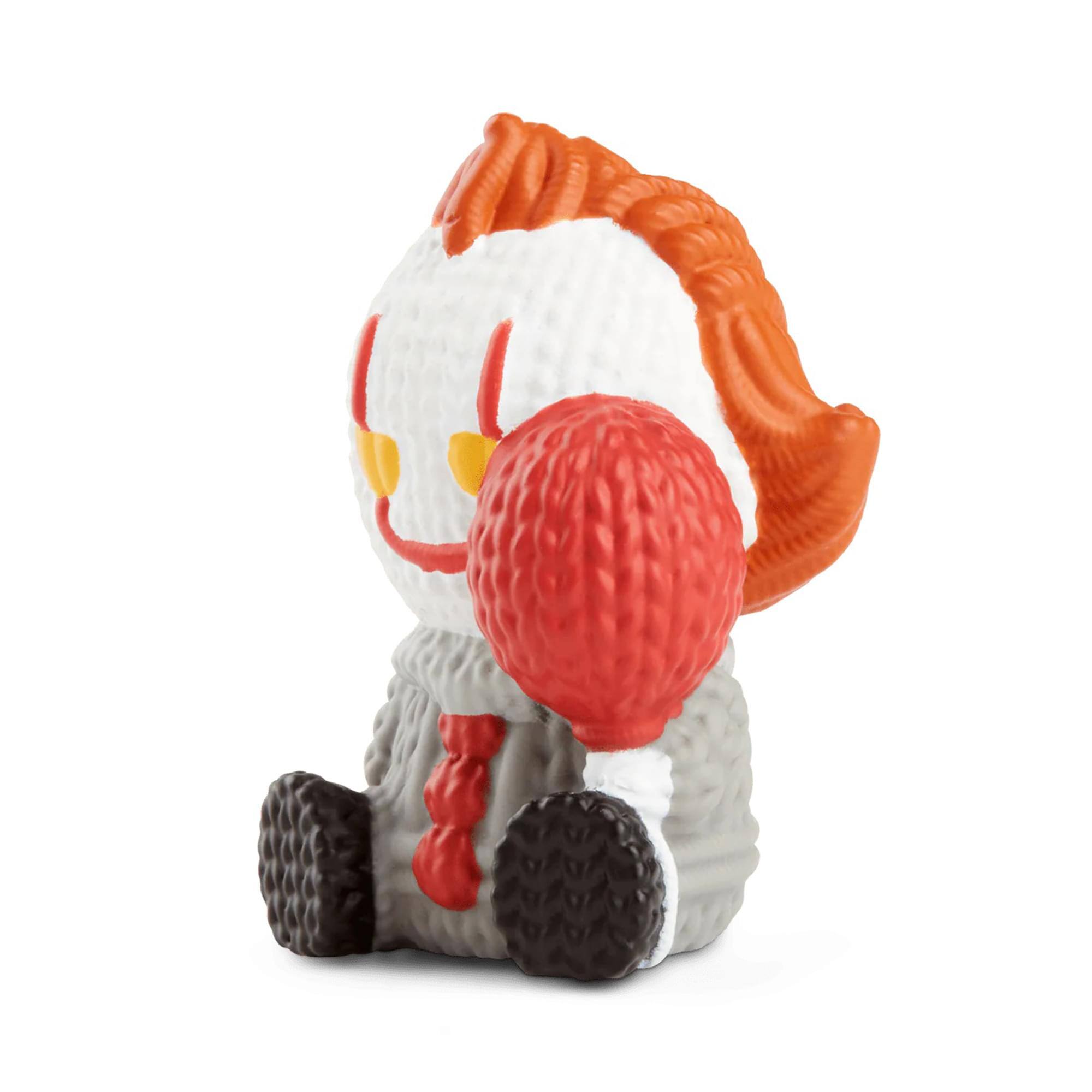 Alt View 10. Bensussen Deutsch & Associates - IT Handmade By Robots #032 Pennywise GITD Micro Vinyl Figure - Red.