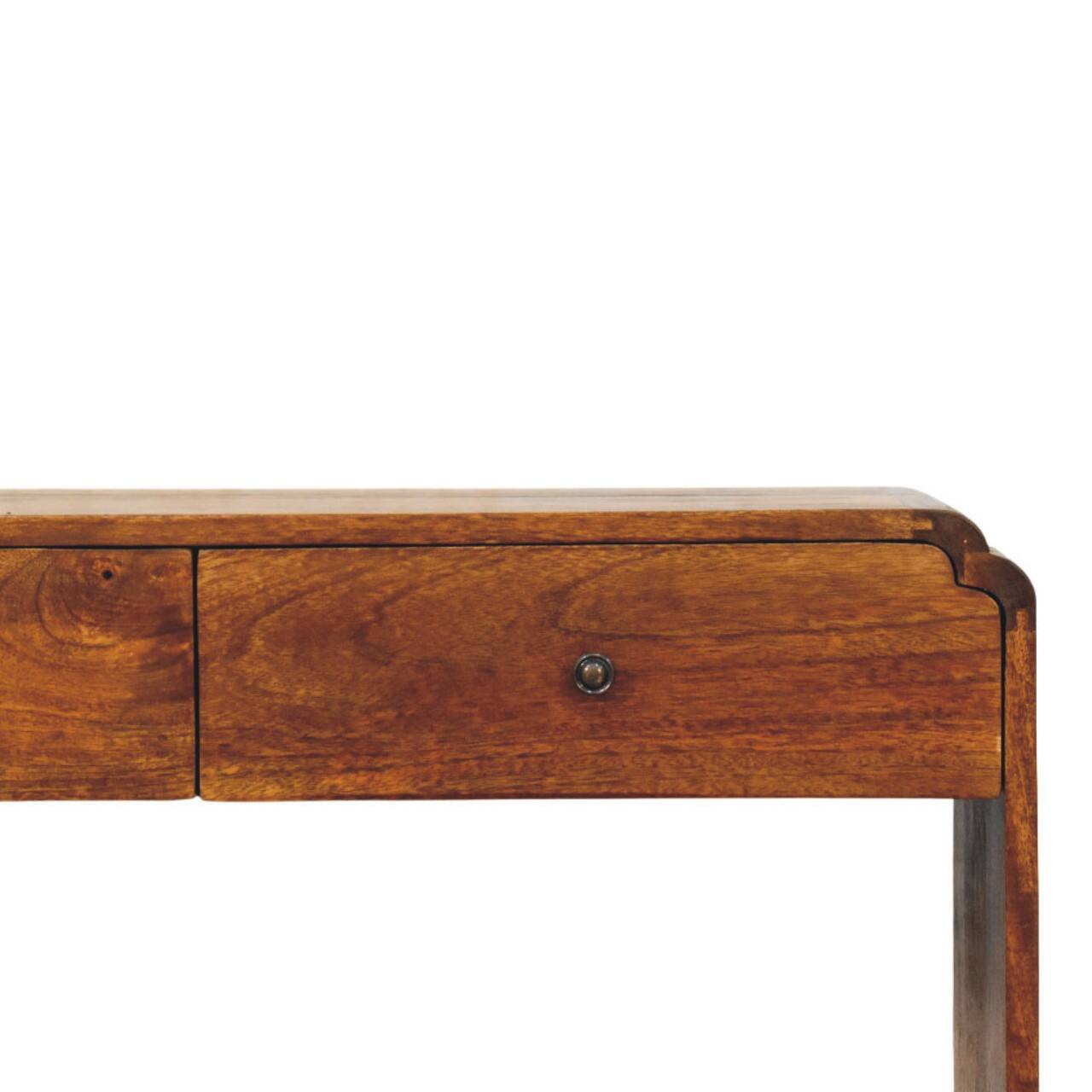 Back. Artisan Furniture - Artisan Furniture Solid Wood Ellington Console Table - Brown.