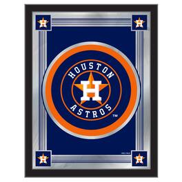 Holland Bar Stool Co. - Houston Astros 17" x 22" Logo Wall Mirror - Multicolor