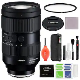 Tamron - 35-150mm f/2-2.8 Di III VXD Lens for Nikon Z Mount with Advanced Accessory and Travel Bundle | AFA058Z-700 - Black
