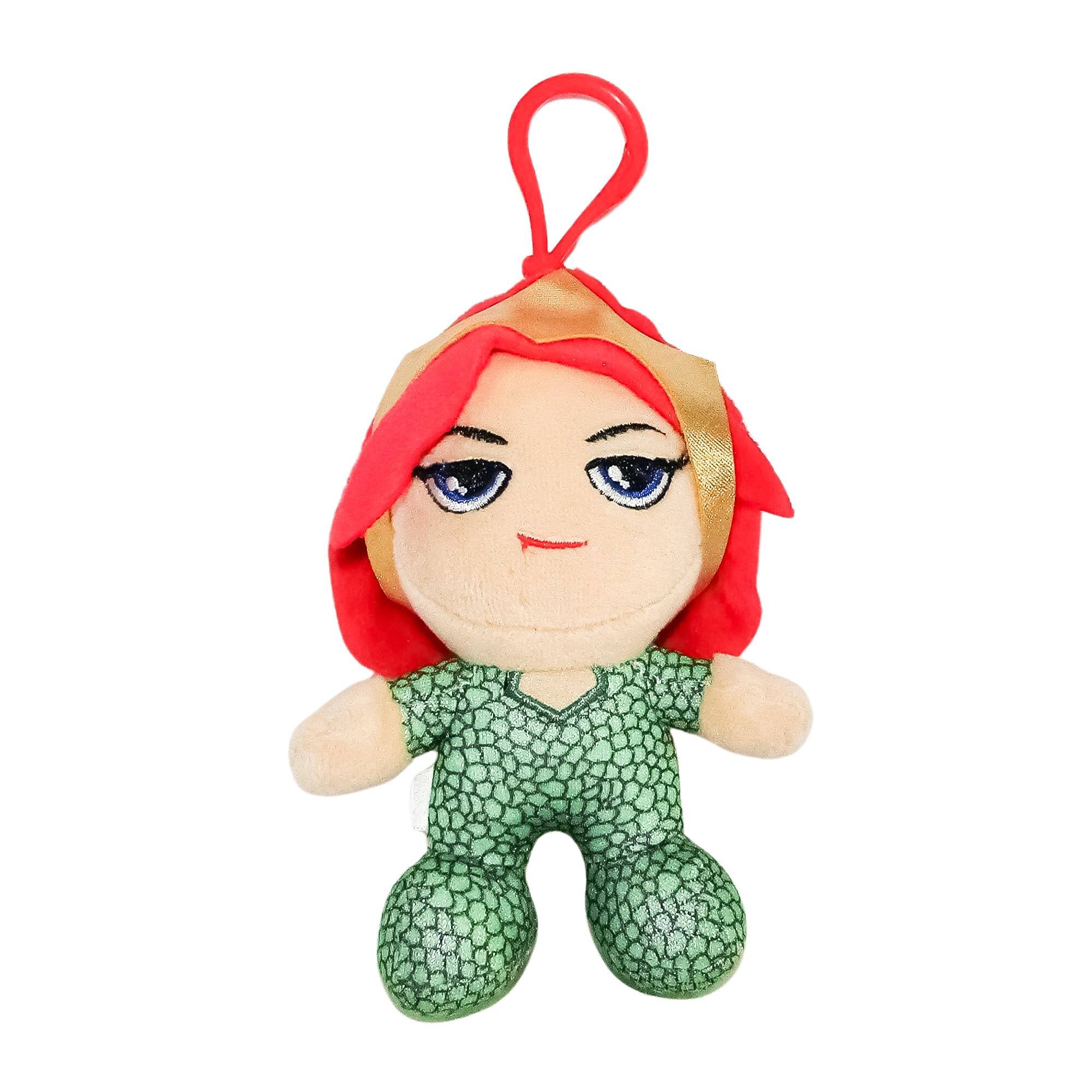 Alt View 1. DC Comics - DC Comics Heroez Clipz 4 Inch Collectible Mini Plush - Mera - Red.
