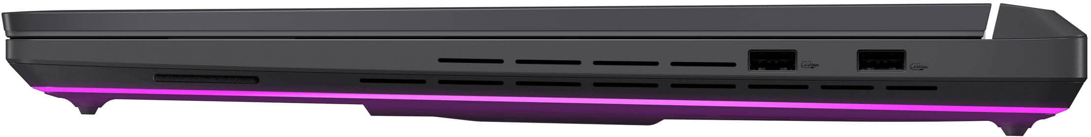 Alt View 9. ASUS - ROG Strix G18 18" 2.5K 240Hz Gaming Laptop - Intel Core Ultra 9 HX - 32GB RAM - NVIDIA GeForce RTX 5080 - 2TB SSD - Eclipse Grey.