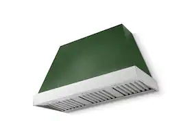 AGA - 48 inches - Externally Vented - Wall Range Hood - Cornwall Green