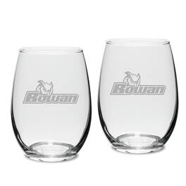Jardine - Rowan Profs 15oz. 2-Piece Stemless Wine Glass Set - Multicolor