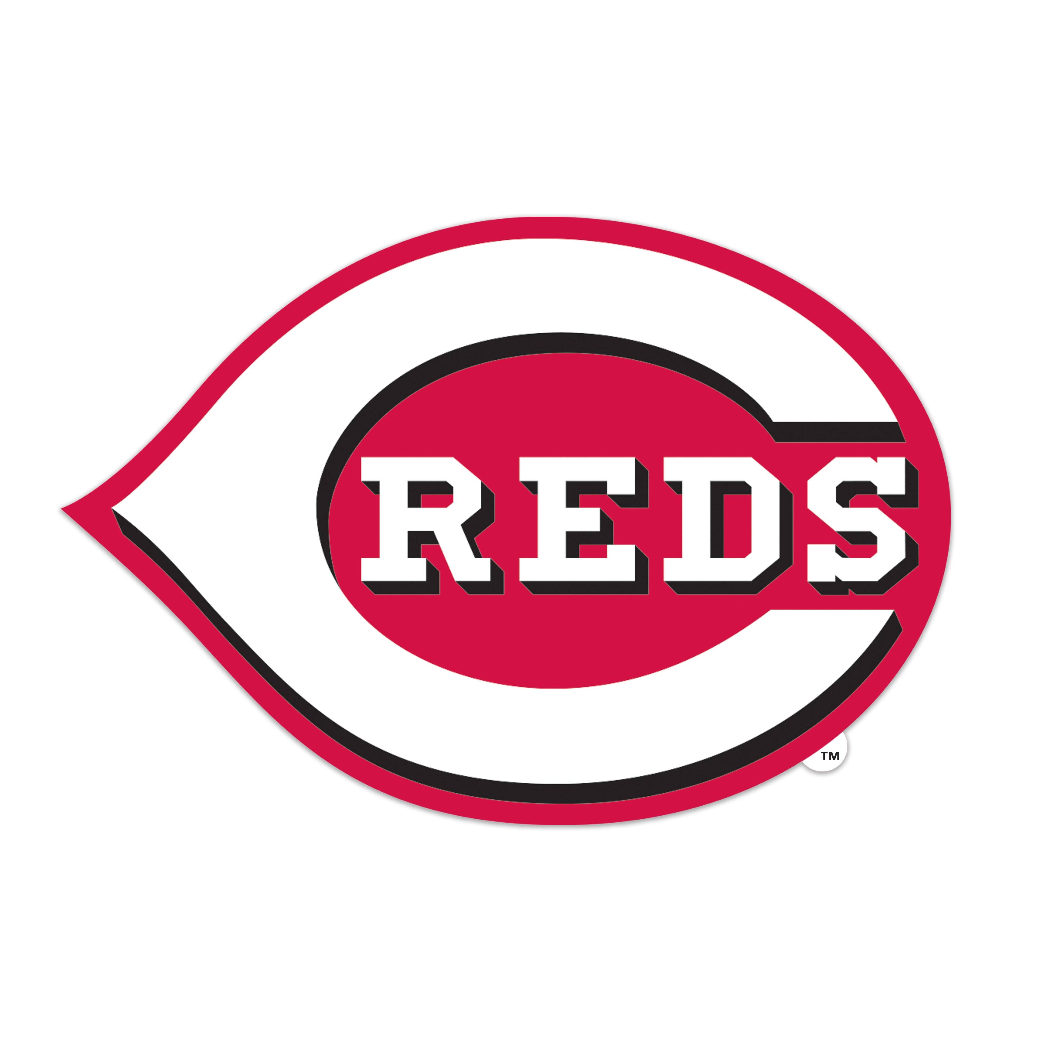 Cincinnati Reds 24" Logo Cutout Sign