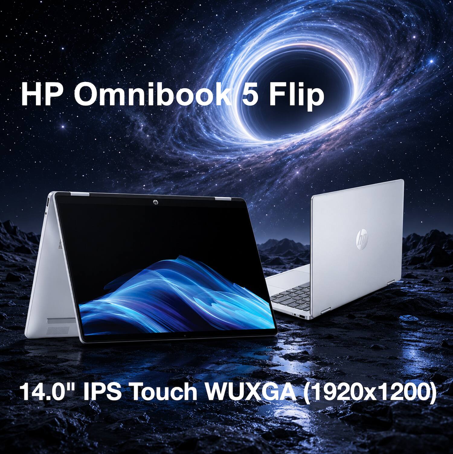 HP Omnibook 5 Flip 14.0" IPS Touch WUXGA (1920x1200)