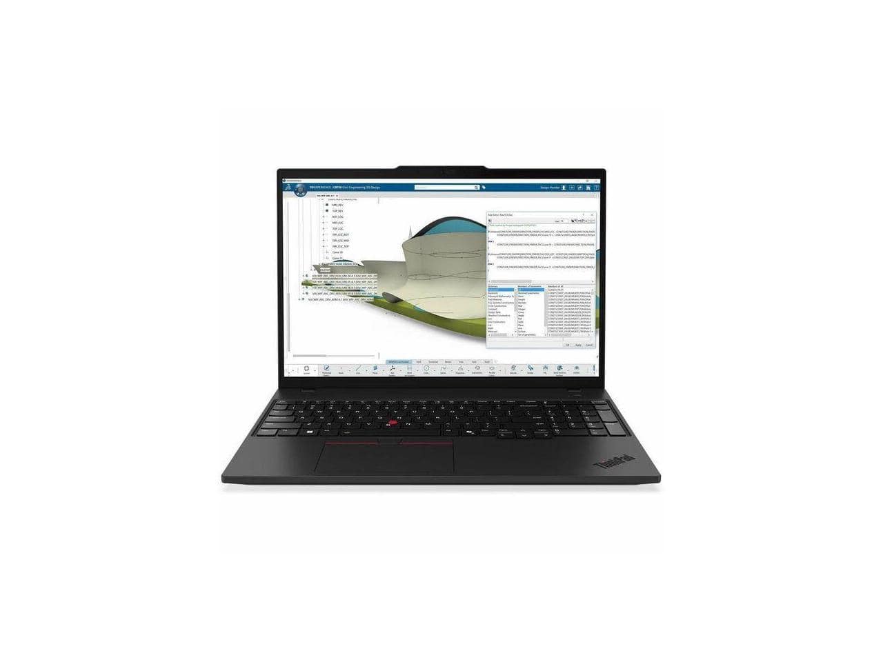 Lenovo - ThinkPad P16s Gen 4 - Intel Core Ultra 7 - 16GB - 512GB SSD - Windows 11 Pro - Intel Arc 140T GPU - Wi-Fi 7 - Black