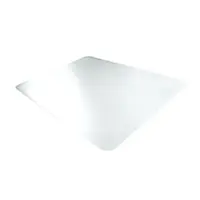 Floortex - Desktex Polycarbonate Desk Protector - 35" x 71" - Clear - Front_Zoom