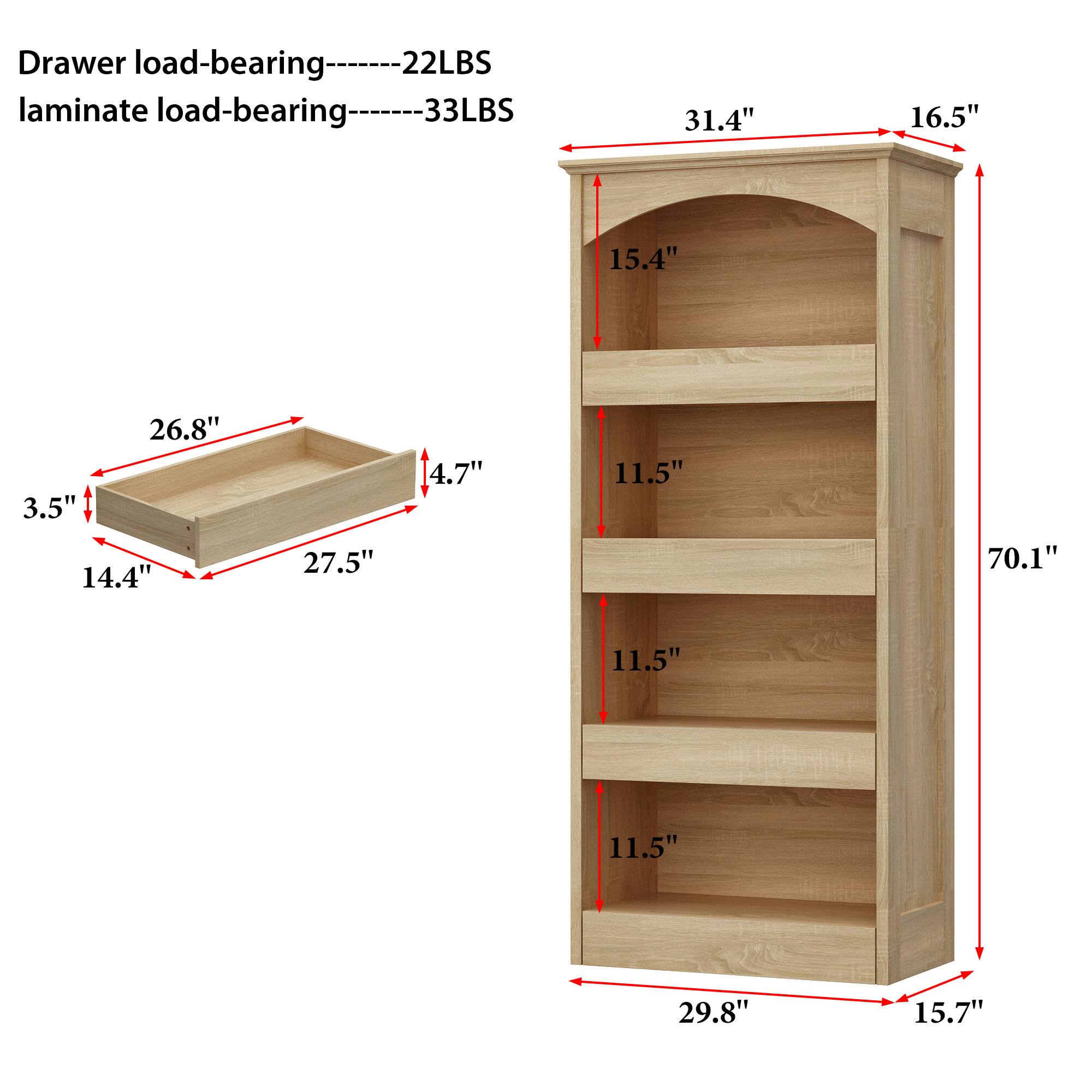 Drawer load-bearing 22LBS laminate load-bearing 33LBS

31.4" 16.5" 15.4" 3.5" 26.8" 4.7" 11.5" 14.4" 27.5" 70.1" 11.5" 11.5" 29.8" 15.7"