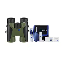ZEISS - Terra HD 8x42 Binoculars (Green) with Cleaning Kit